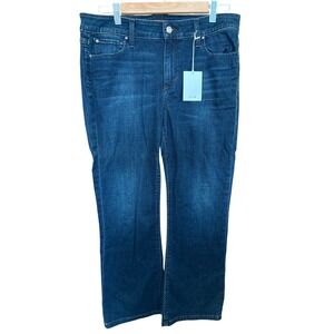 JOE'S JEANS NWT The Olivia Mid Rise Cropped Flare Jeans Size 31 Flawless Denim